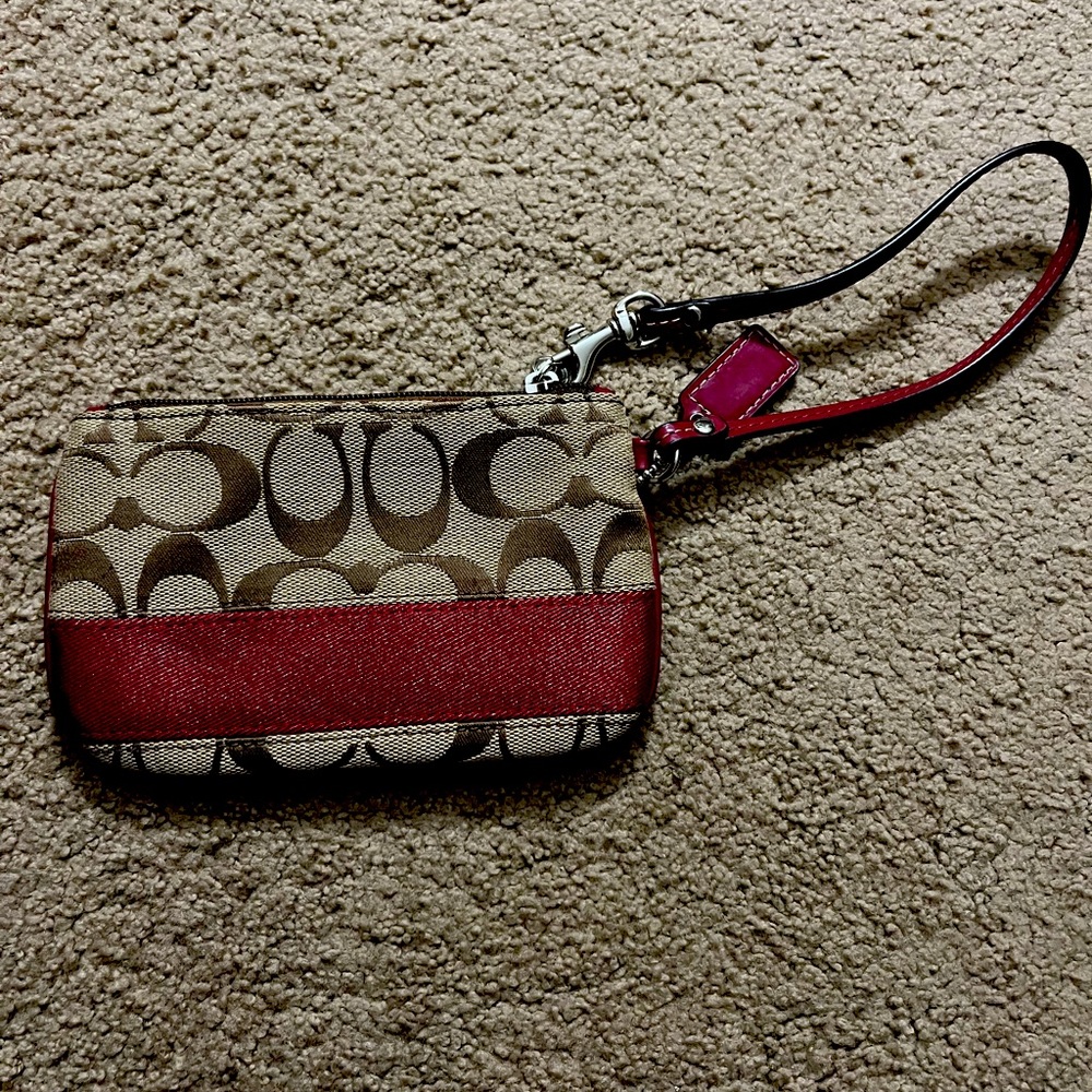 Coach wristlet